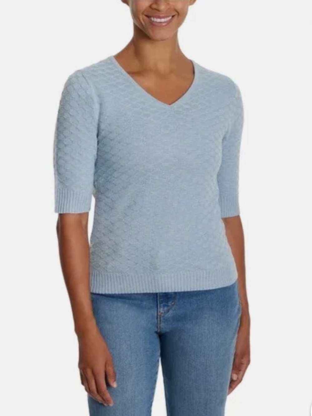 Ella Moss Elbow Sleeve Sweater EUC